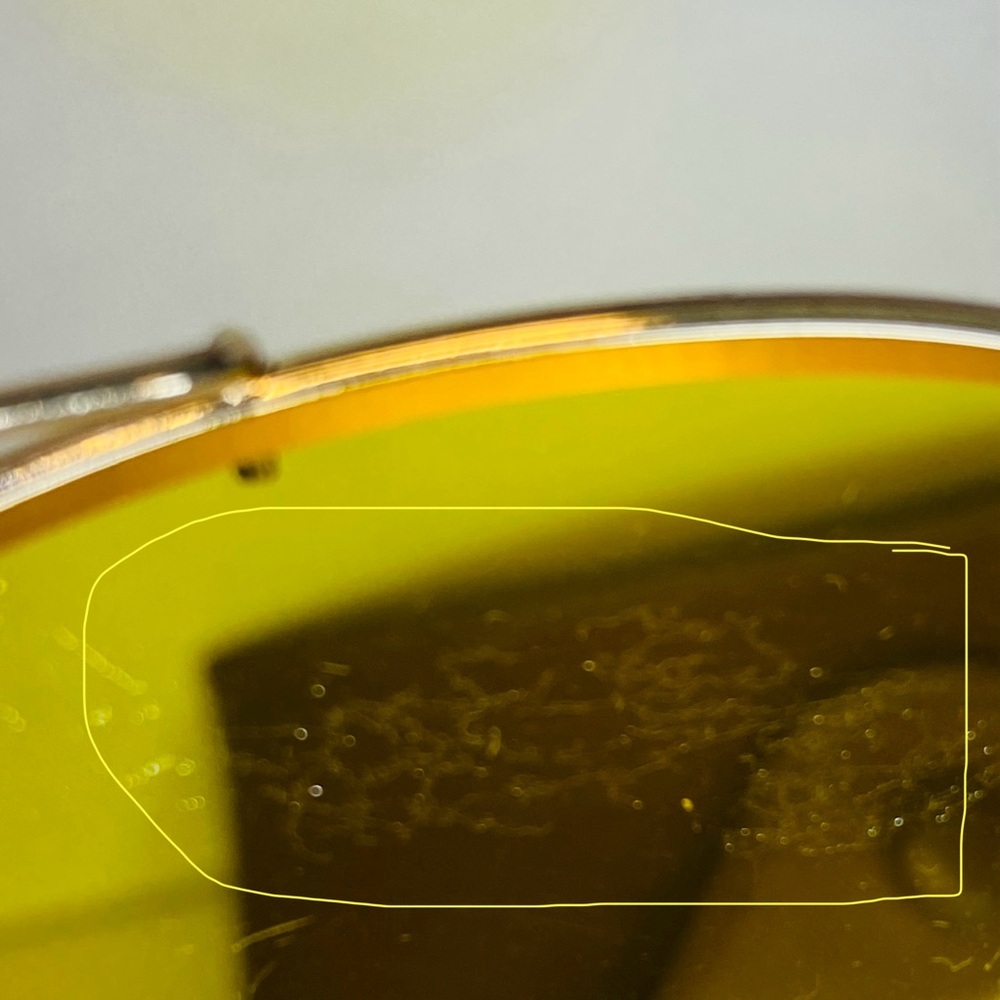 Bushnell Shooting Glasses Bausch & Lomb Aviator Impact Resist Vtg Org. Case READ - Picture 7 of 16